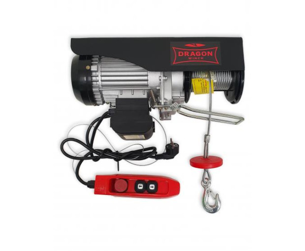 Лебедка/телфер Dragon Winch DWI 400/800 HD 400//800 kg L=12/6m, 230V