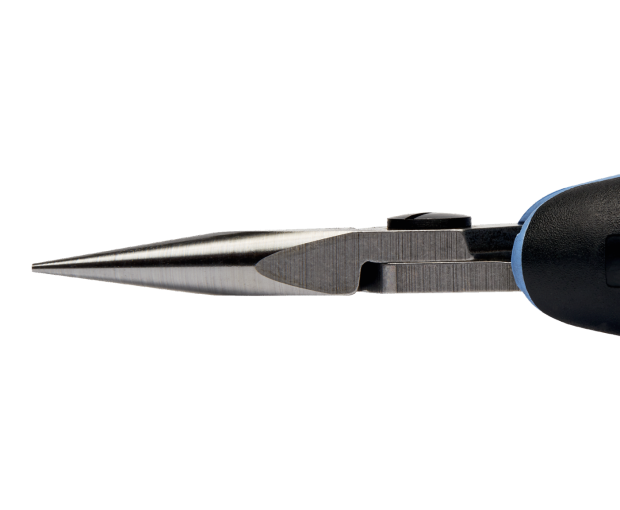 ESD Клещи с полуобли гладки челюсти "CN", 158.5 mm Lindstrom RX 7890