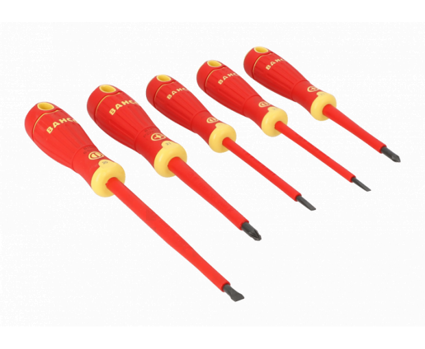Комплект 5 броя отвертки BahcoFit 1000V BAHCO B220.015