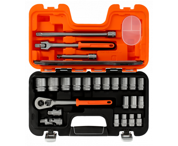 Комплект вложки и аксесоари на 1/2, 24 части BAHCO S240