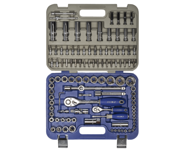 Комплект вложки и аксесоари на 1/4'' и 1/2'', 108 части Irimo 129-108-4