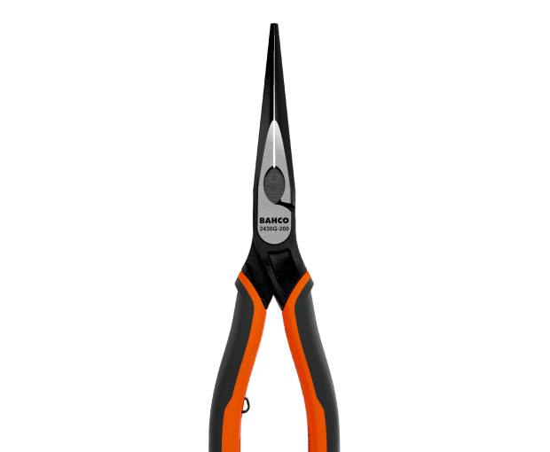 Клещи с удължени полуобли челюсти BAHCO 2430 G-200