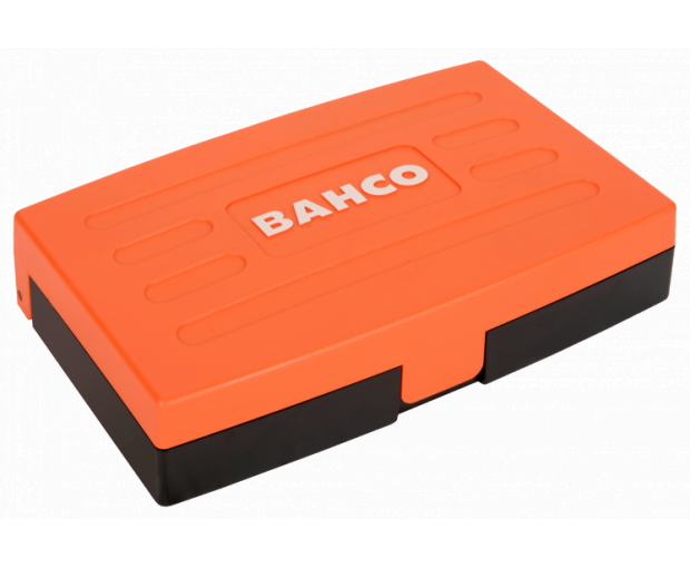 Комплект вложки 1/2 с накрайник шестостен, 9 броя BAHCO S9HEX