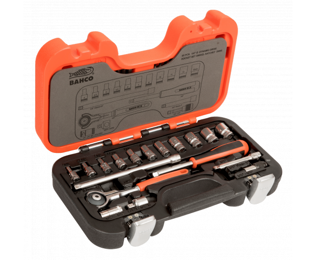 Комплект вложки и аксесоари 1/4, 65 части BAHCO SW65