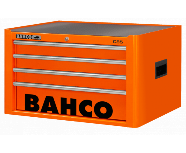 Шкаф за инструменти с 4 чекмеджета, оранжев BAHCO 1485K4