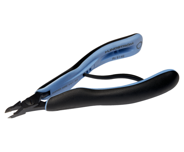 ESD Клещи резачки с глава тип "Tip"  0.1-0.6 mm, 139 mm Lindstrom RX 8149