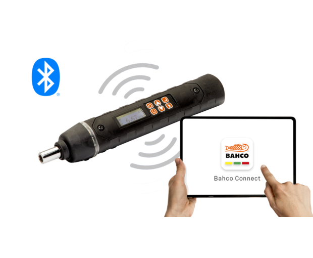 Динамометрична отвертка с Bluetooth BAHCO TASMB14H007
