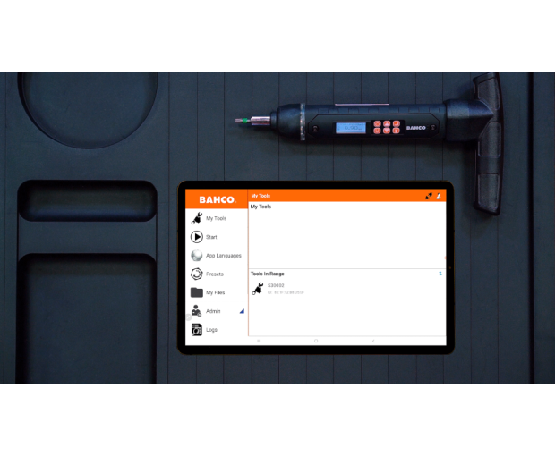 Динамометрична отвертка с Bluetooth BAHCO TASMB14H09