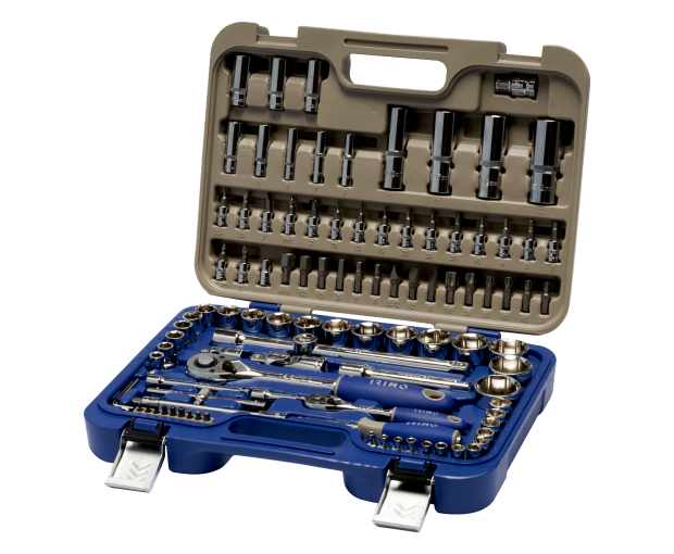 Комплект вложки и аксесоари 1/4' и 1/2', 101 части Irimo 129-101-4
