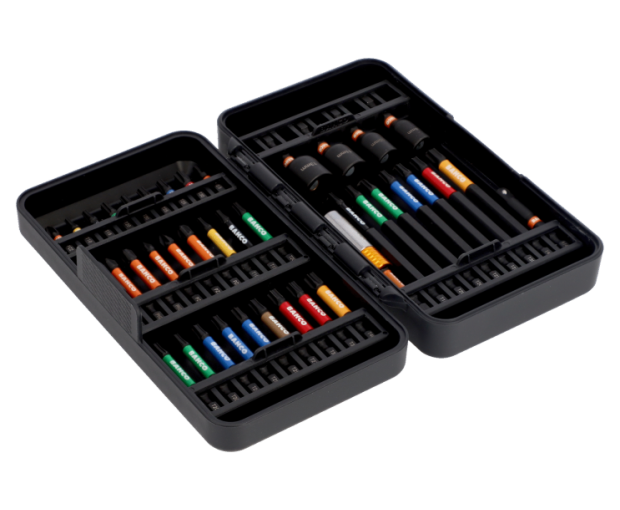 Комплект 40 броя ударни накрайници PH, PZ, TORX, HEX BAHCO 66IM/40C-1