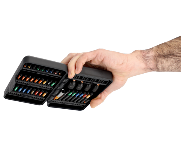 Комплект 40 броя ударни накрайници PH, PZ, TORX, HEX BAHCO 66IM/40C-1