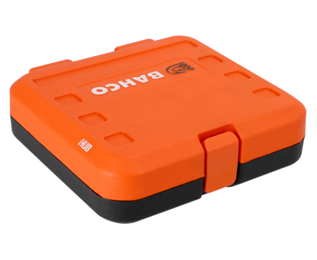 Комплект вложки и аксесоари на 3/8'', 51 части BAHCO S51MC3H