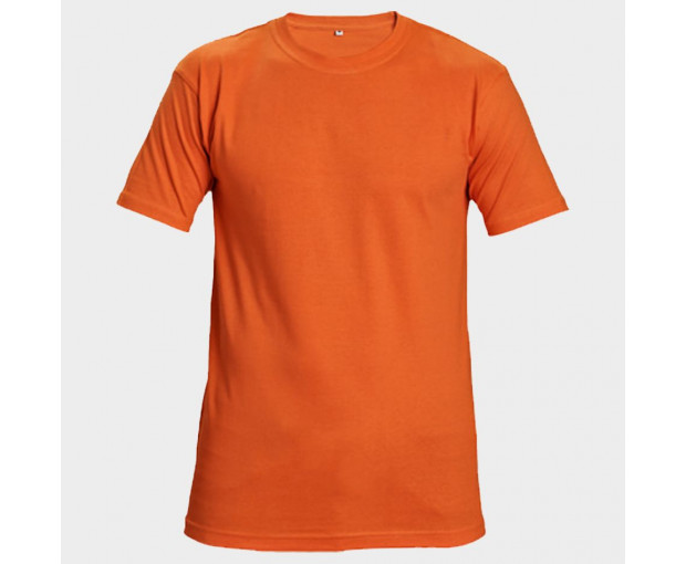 Тениска обло деколте 100%П, оранжева M
