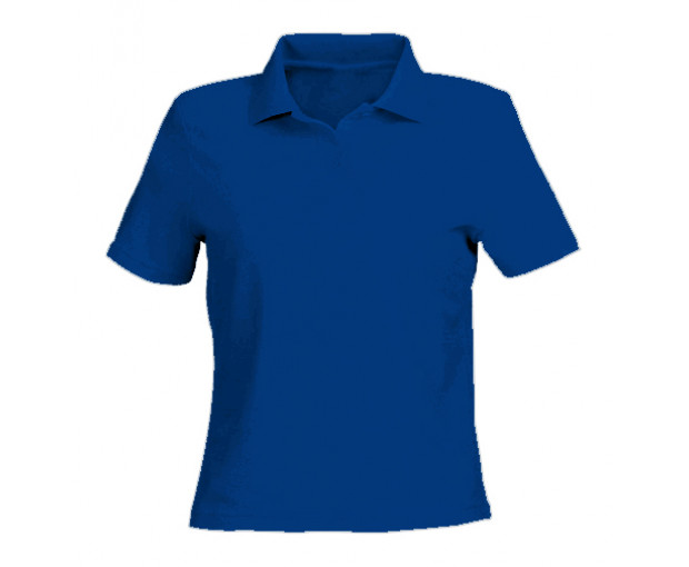 Тениска с якa тип La Coste 100%П, тъмно синя S-2XL