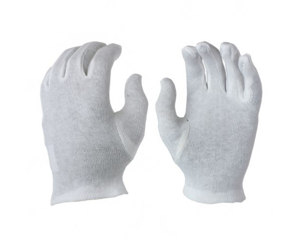 Памучни ръкавици  MINTA,бели, р-р 6