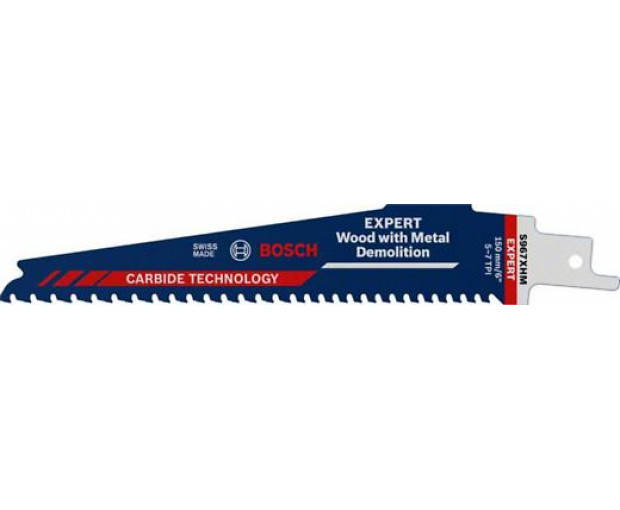 Нож BOSCH за саблен трион S967XHM Tough Metal Embedded Wood, 2608900396
