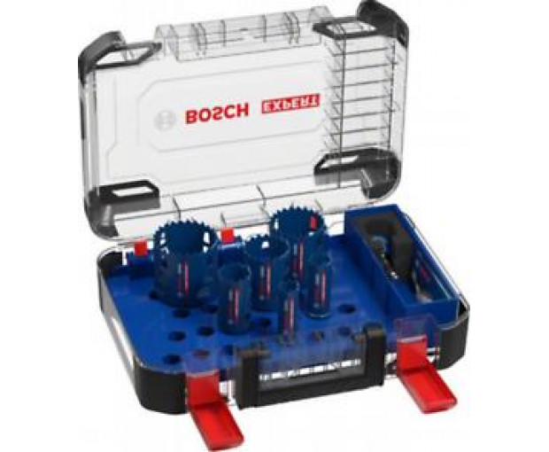 Боркорони BOSCH комплект EXPERT 22-68 mm 9/1 2608900445