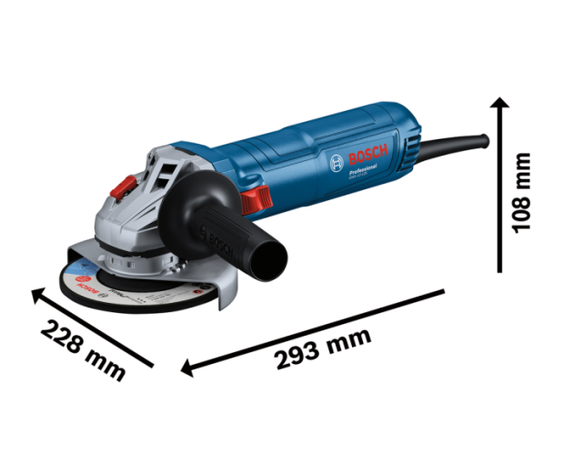 Ъглошлайф BOSCH GWS 12-125, 06013A6101