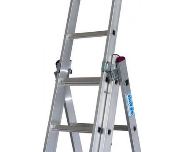 Трираменна алуминиева стълба Krause СORDA 3x10
