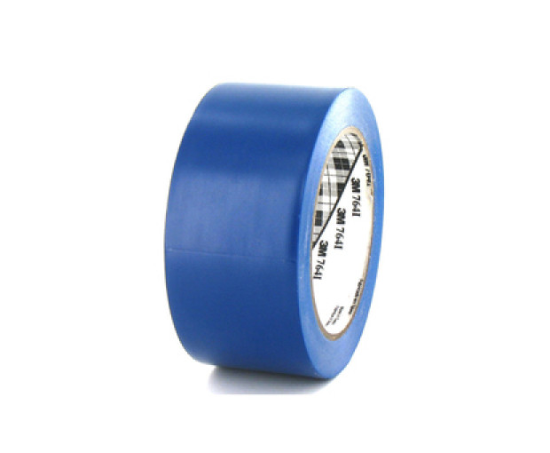 Маркираща лента синя 3М 764 PVC 50 mm х 33 m