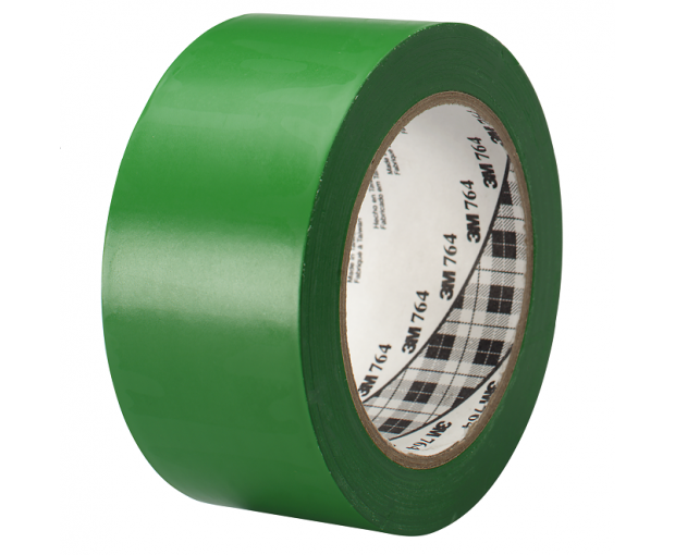 Маркираща лента 3М™ 764i зелена  50 mm х 33 m