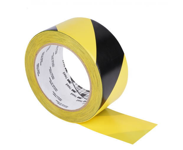 Маркираща лента 3М™ 766i жълто/черна 50 mm х 33 m