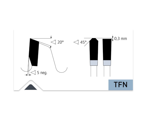 TCT Диск за цветни метали 216x2,8/2,0x30 80 TFN Karnasch 108000216020