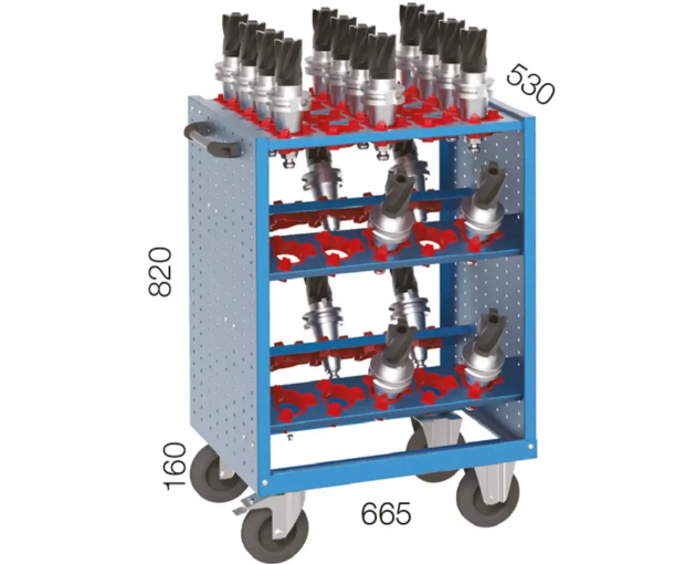 CNC мобилен шкаф с 35 държача KOCEL - 2200