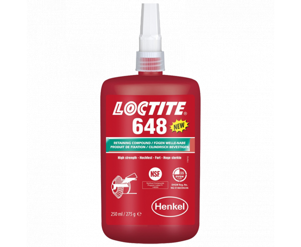 Лепило за цилиндрични детайли Loctite 648 - 50ml