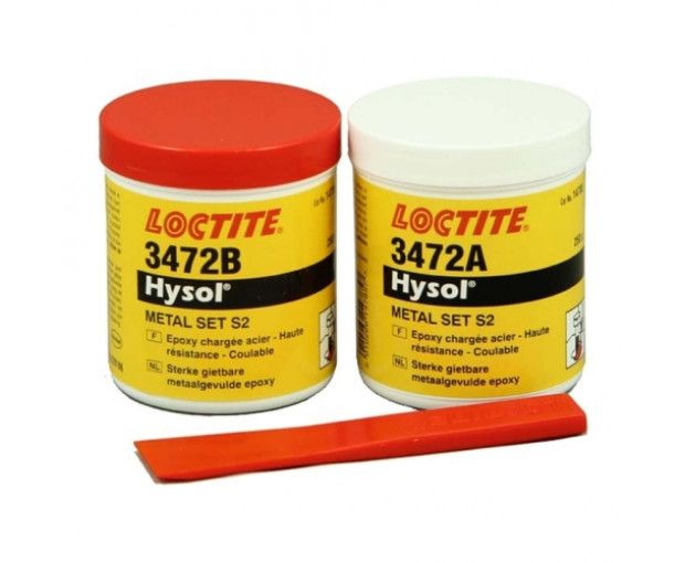 Течна стомана Loctite ЕА 3472 A+B - 2х250g