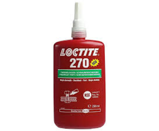 Осигурител за резби висока якост Loctite 270 - 250ml