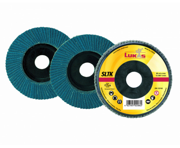 Ламелен диск с пластмасова подложка Lukas SLTK 125 x 22  ZK 80