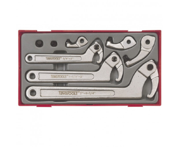 Комплект секторни ключове Teng Tools TTHP08