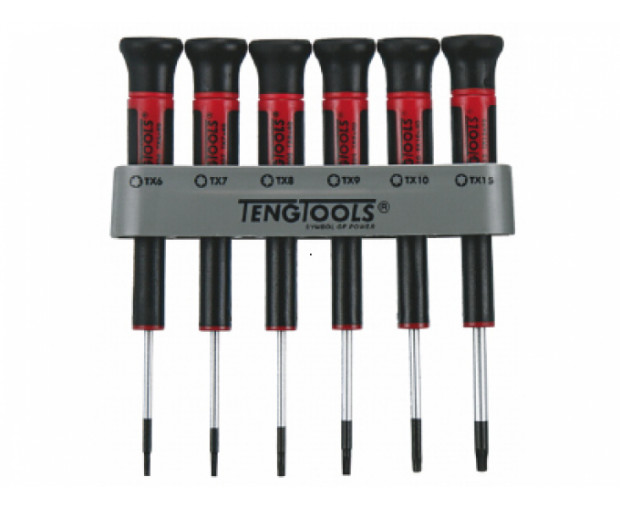 Комплект мини отвертки Teng Tools Torx MDM706