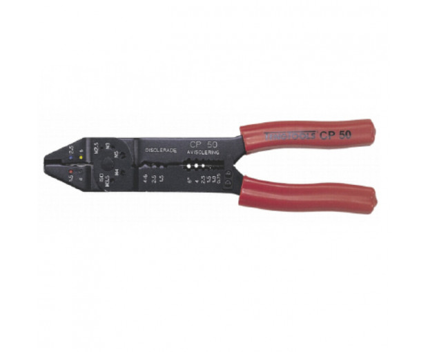 Кримпващи клещи Teng Tools за кабели 0.75-6 mm2