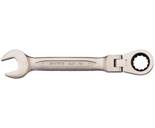 Ключ звездогаечен с тресчотка Teng Tools 8 mm, FLEX 600508RF