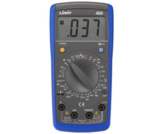 Мултиметър 1000V - 20A Limit 400
