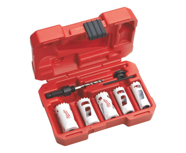 Комплект боркорони Milwaukee, 7 части