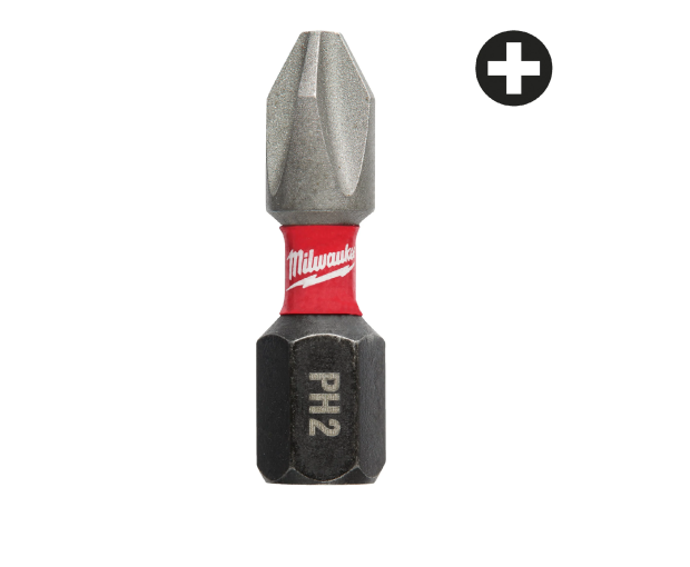 Комплект ударни накрайници Milwaukee PH2x25 mm, 4932430853
