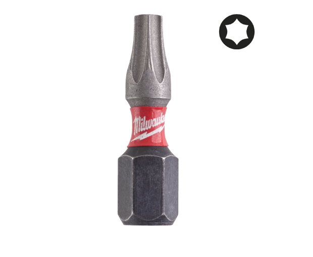 Комплект ударни накрайници Milwaukee TX20x25 mm, 4932430875