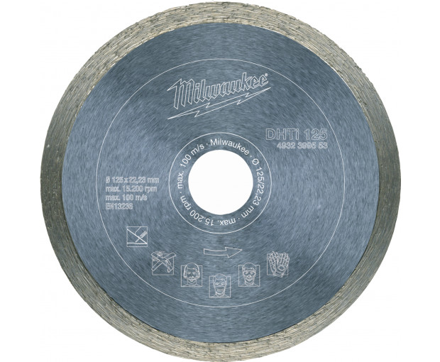 Диамантен диск за рязане Milwaukee, DHTI 125 mm