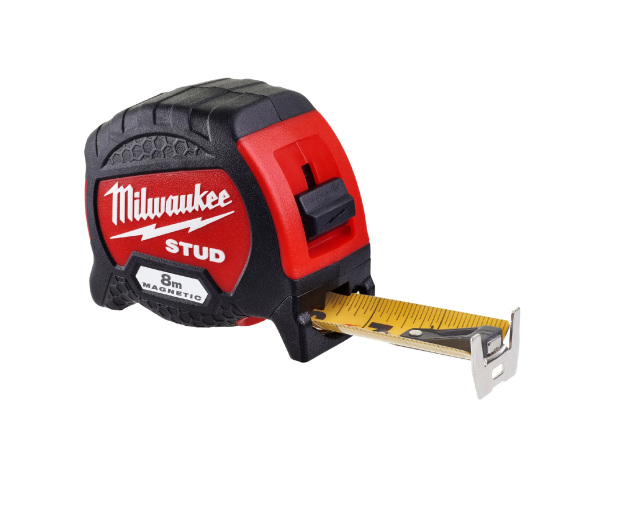 Магнитна ролетка Milwaukee Stud 8 m, 33 mm, клас II, 4932471627