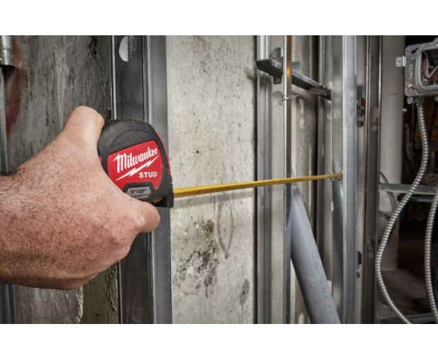 Магнитна ролетка Milwaukee Stud 8 m, 33 mm, клас II, 4932471627