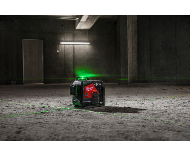 Акумулаторен линеен лазерен нивелир Milwaukee, M123PL-401C