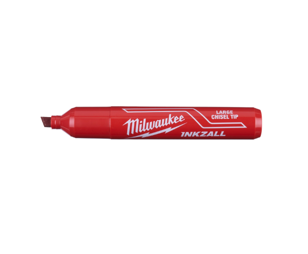 Червен маркер Milwaukee с широк връх, 9/L, 4932471556