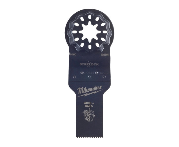 Нож Milwaukee  43x47 mm Bi-metal за осцилатор за дърво/метал , 48906035