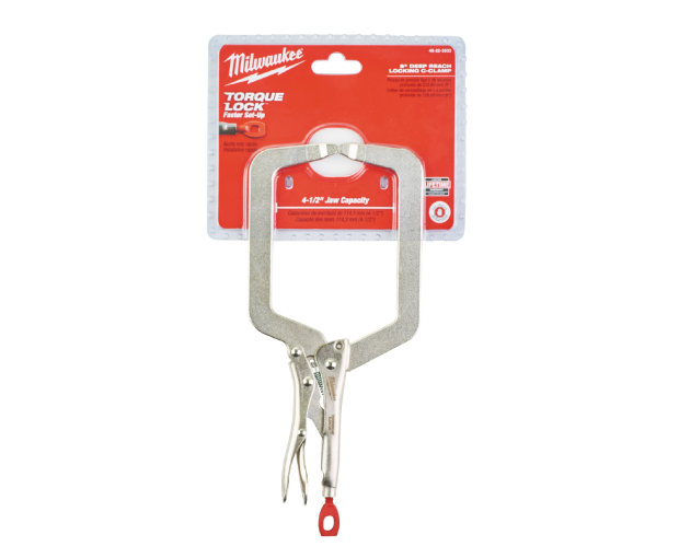 Скоба с обикновени челюсти Milwaukee TL C 152 mm, 6 инча