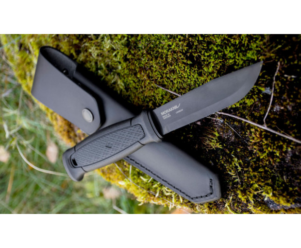 Нож MORAKNIV Garberg от въглеродна стомана + кожен калъф