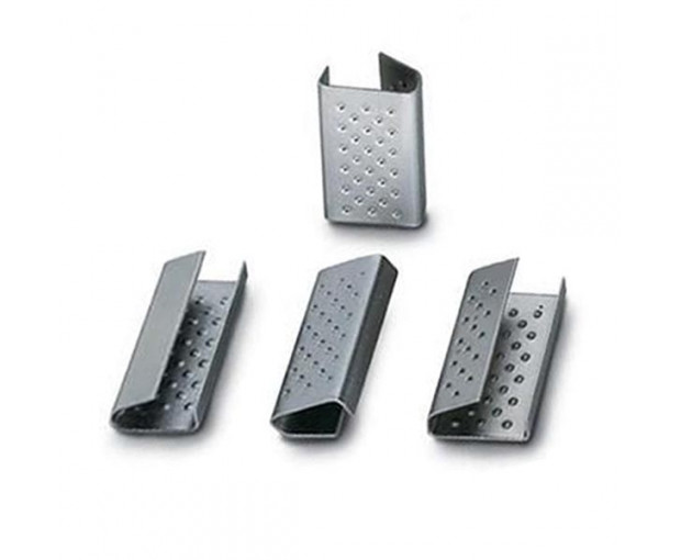 Метални клипси за опаковане с полипропиленова /РР/ лента 13 mm