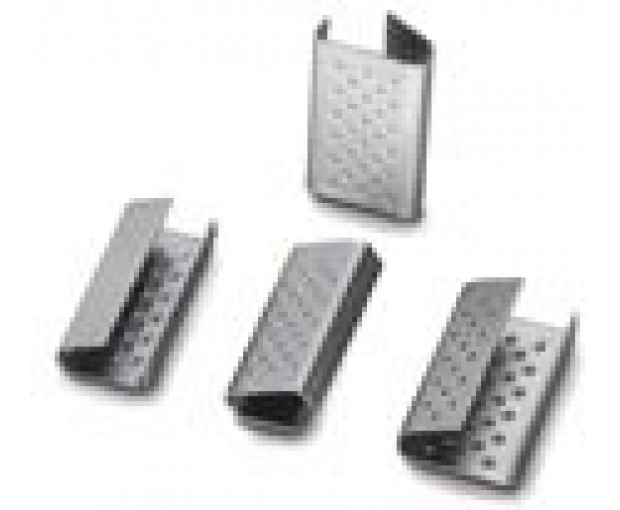 Метални клипси за опаковане с полипропиленова /РР/ лента 16 mm